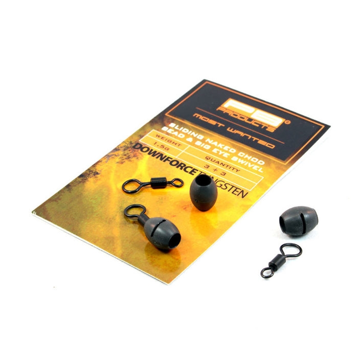 Sliding Naked Chod Bead & Ring Swivel #11