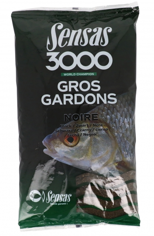 3000 GROTE VOORN ZWART (1KG)