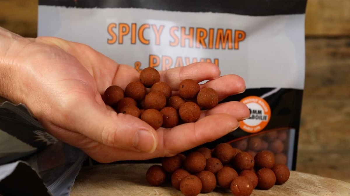 Vismania Spicy Shrimp & Prawn Boilies 15mm