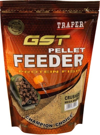Traper GST Feeder Pellet (Crushed Mega Brown 500gr)