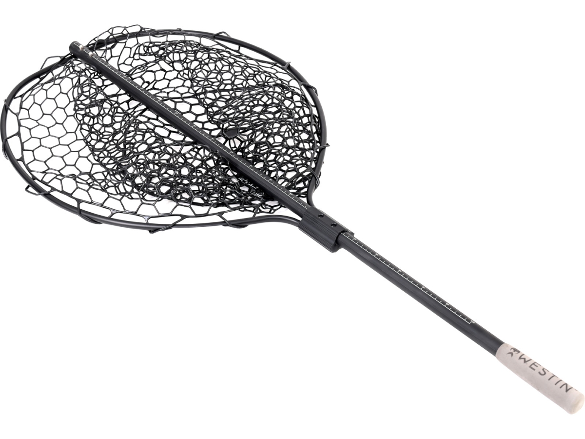 W3 C&R Full Rubber Mesh Landing Net (XL 120cm)
