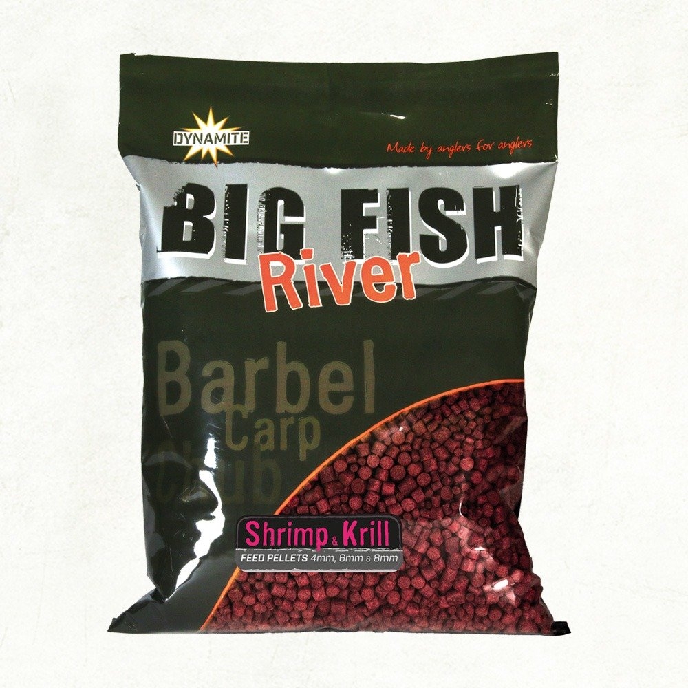 Big Fish River Feed Pellets 4/6/8mm Shrimp & Krill