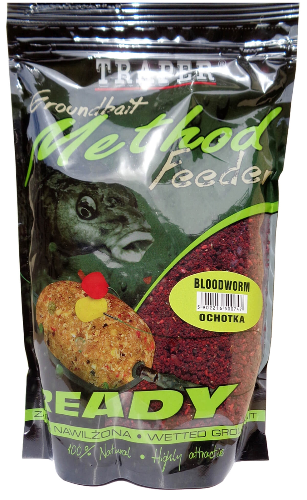 Method Feeder Ready Groundbait Bloodworm 750gr