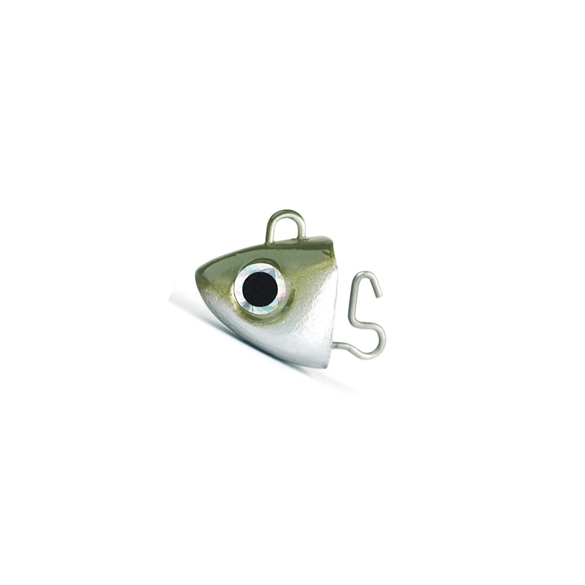 Black Minnow 90mm 2 Heads Search 8gr Khaki