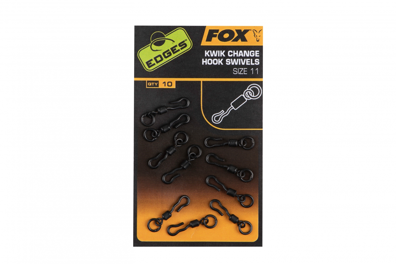 Edges Kwik Change Mini Hook Swivels Maat 11