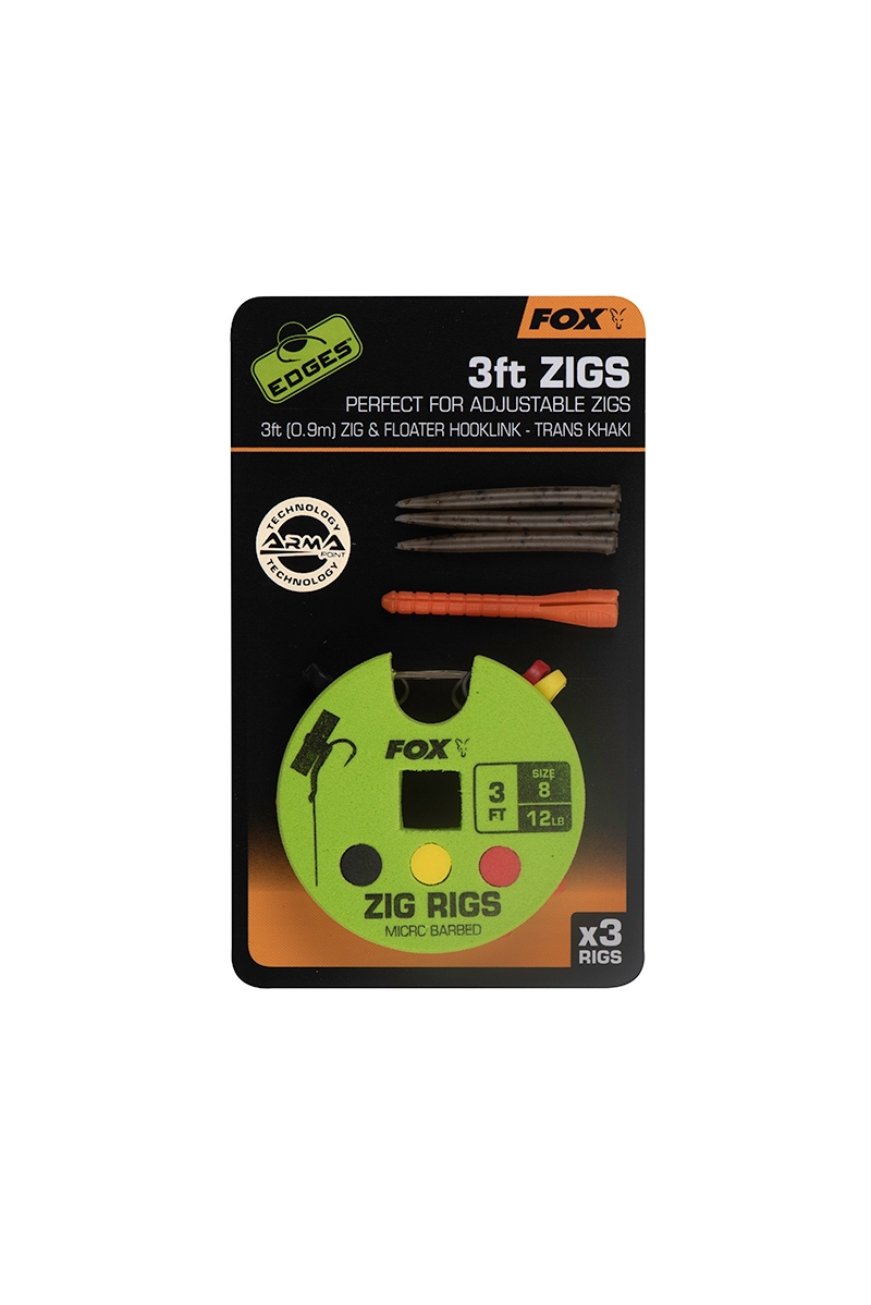 Edges Arma Point Zig Rigs  Size  8/12lb/0.9m