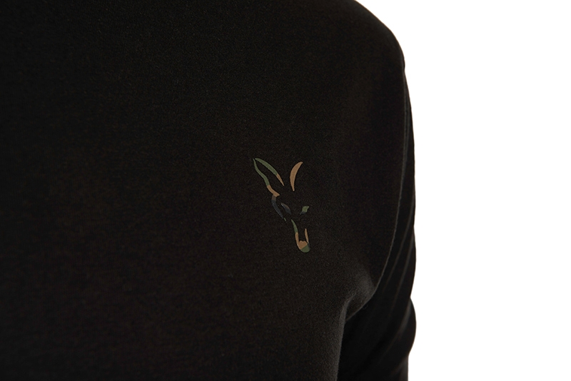 Black Large Print T-Shirt Medium