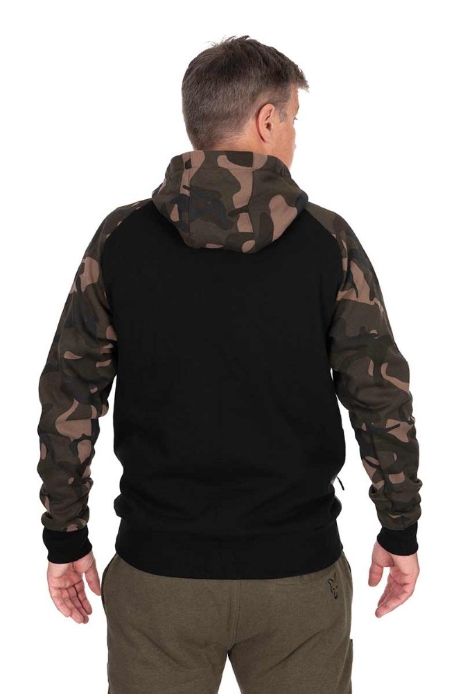 Pullover Premium 310 Hoodie (Black/Camo Small)