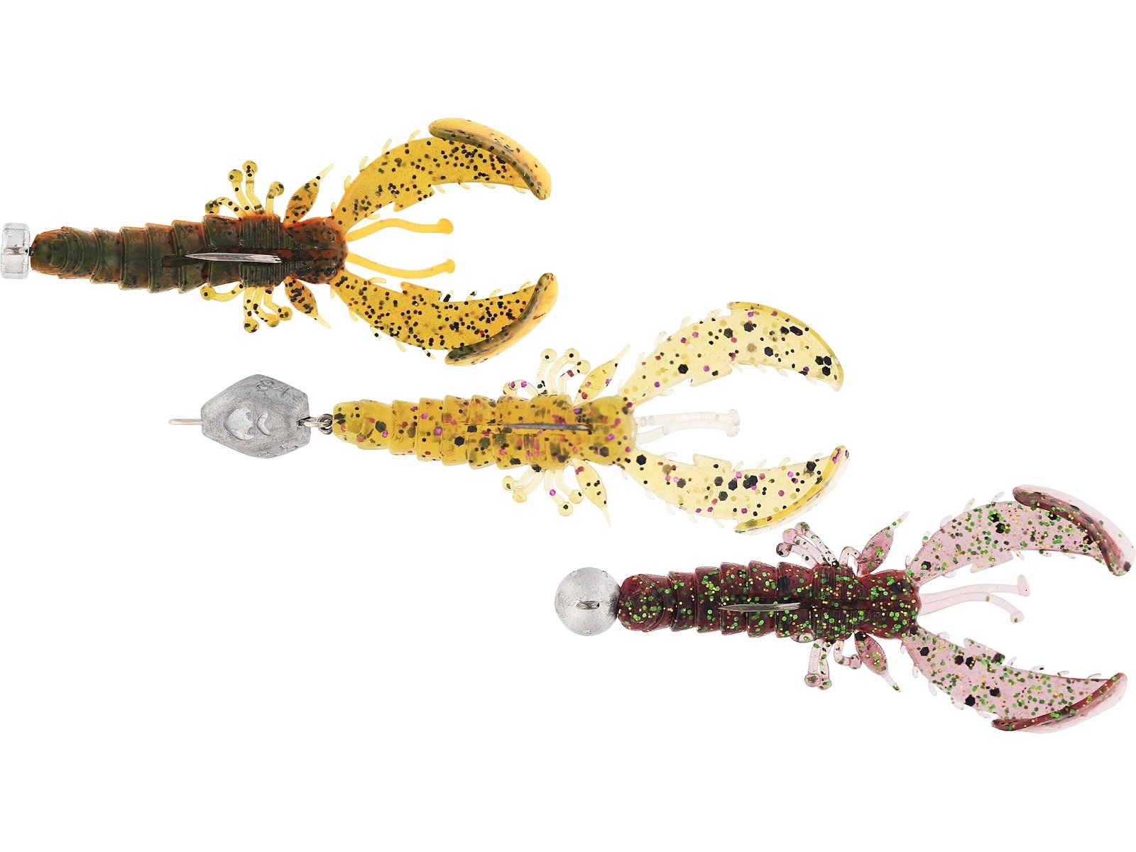 Crecraw Slim R'N R V2 7.5cm Clear Water Mix 22 - 7.5cm