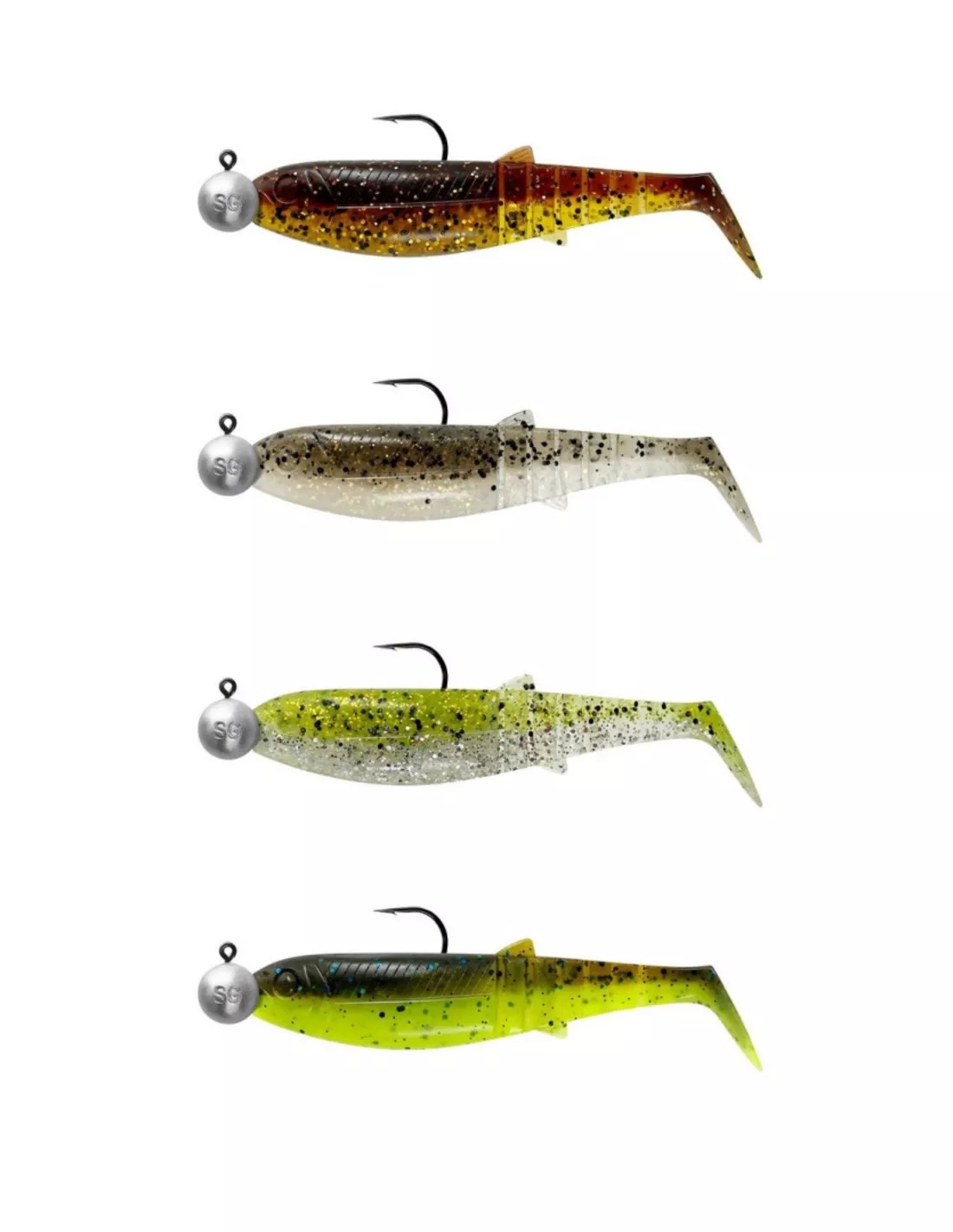 Cannibal Shad 6.8cm/3gr Clear Water Mix
