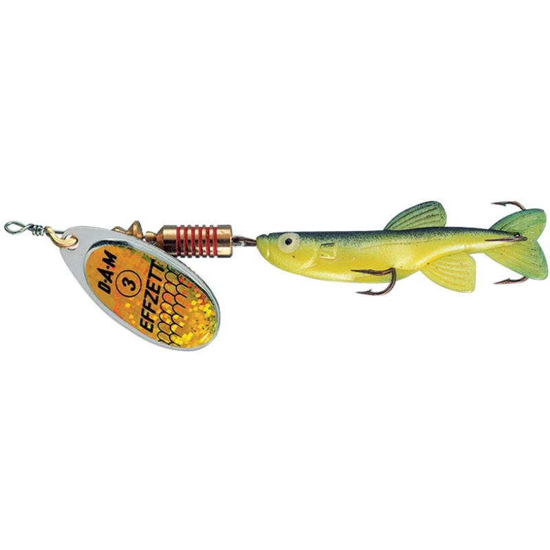 Minnow Spinner Sink. Yellow/Black