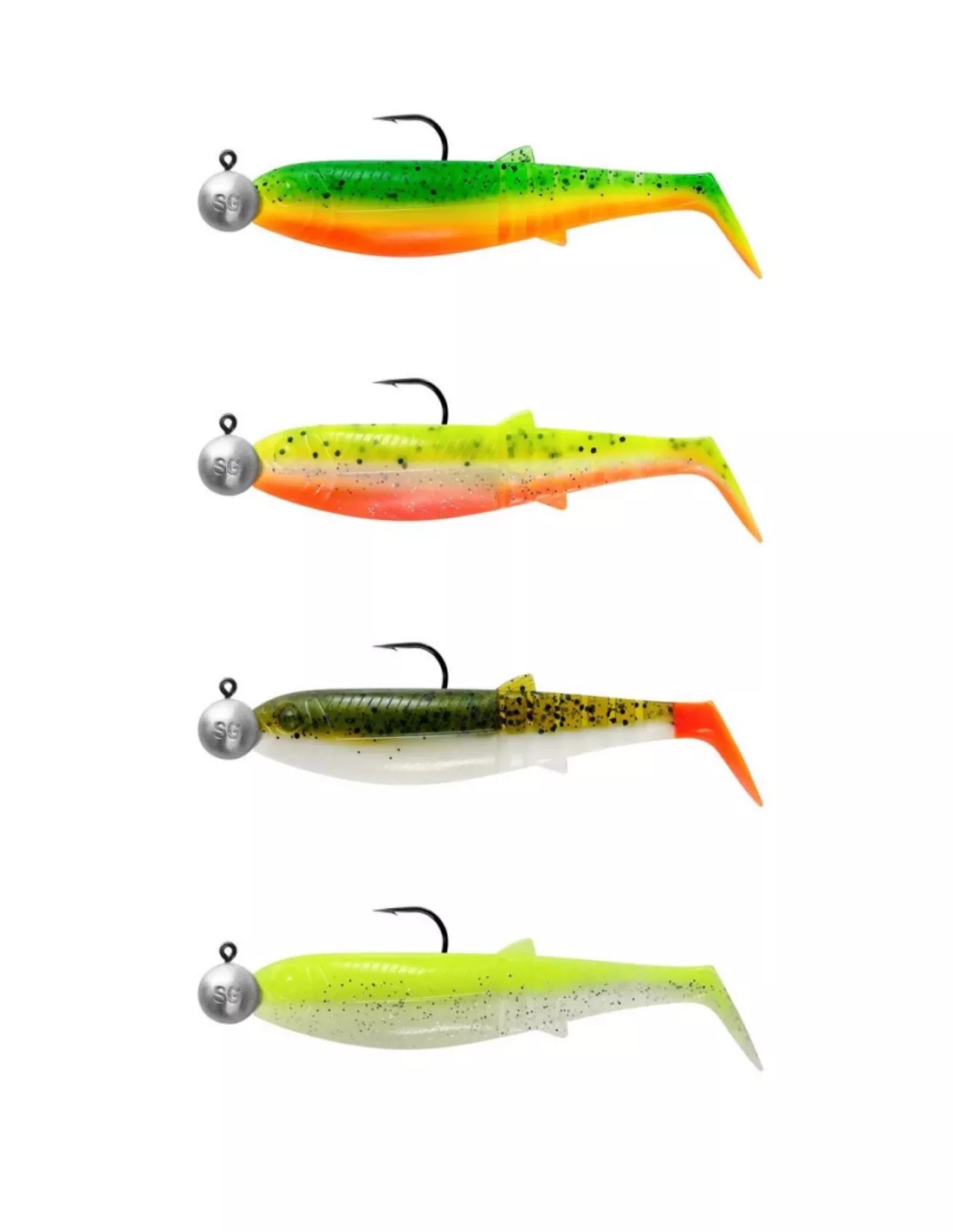 Cannibal Shad 6.8cm/3gr  Dark Water Mix