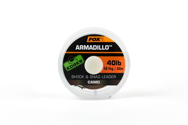 Edges Armadillo Camo Shock & Snag Leader 30lb