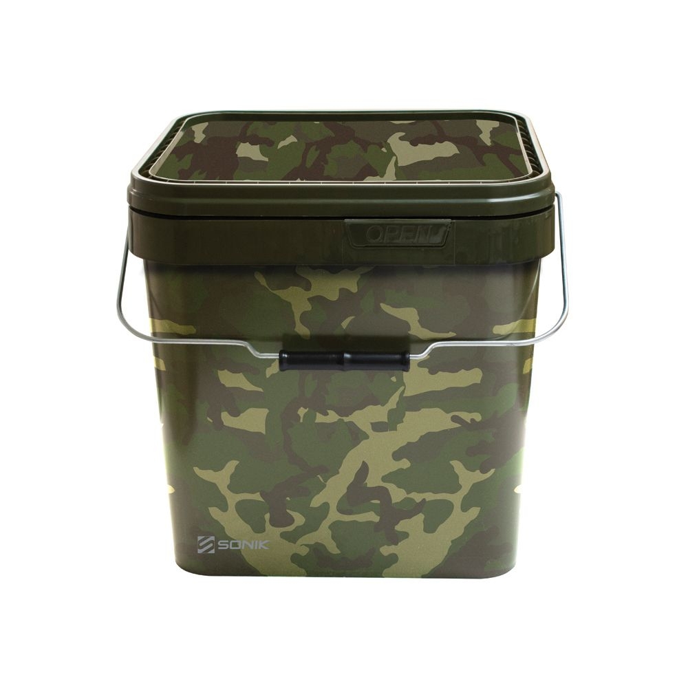 Vierkante Emmer Camo 5ltr