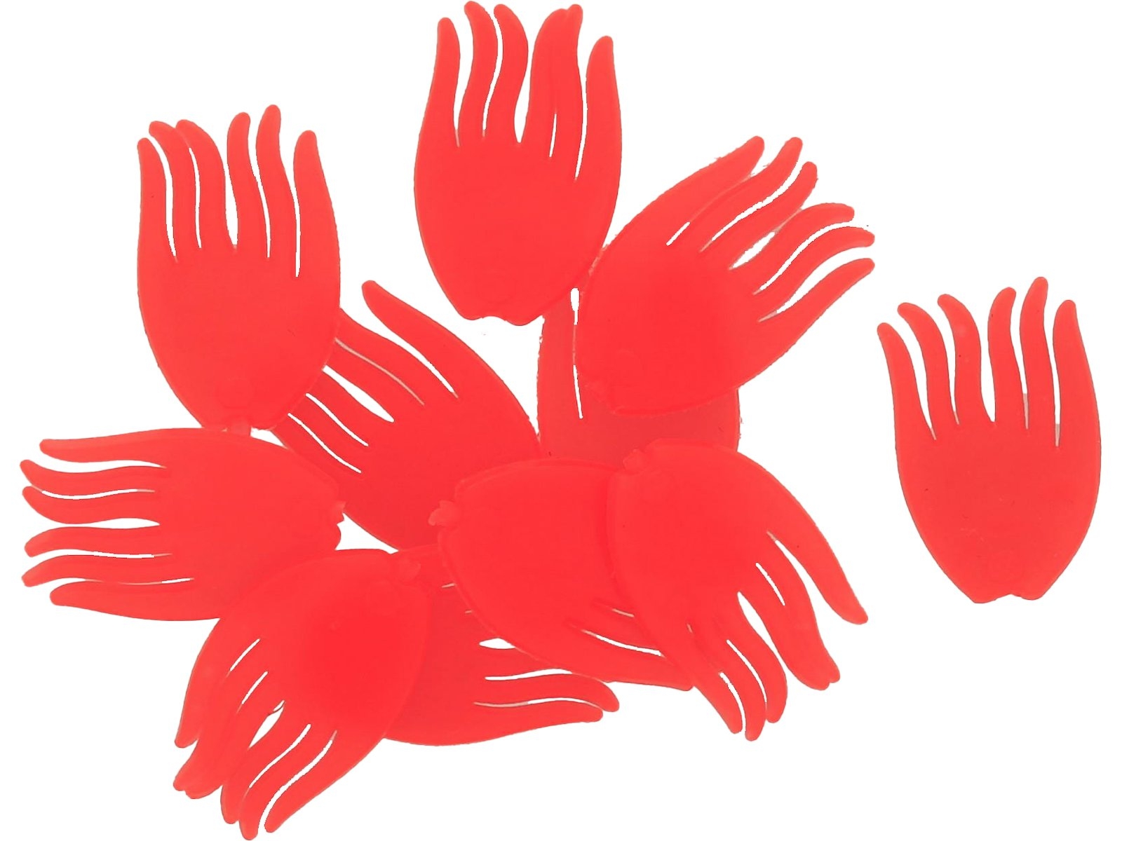 Spotty Rig Fins UV Orange XL