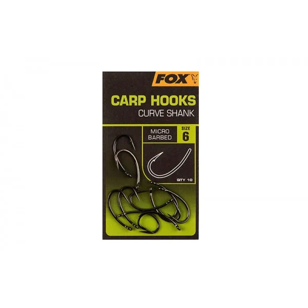 Carp Hooks Curve Shank (Size 6)