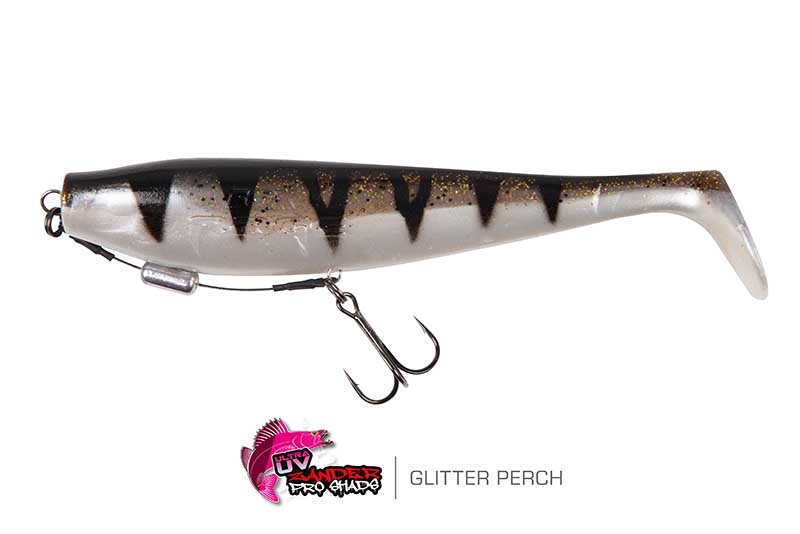 Zander Pro Shads Loaded 18cm UV Glitter Perch