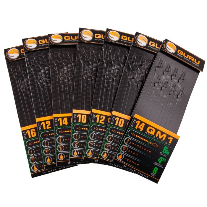 QM1 Standard Hair Rig 10cm/0.19mm/haak 10