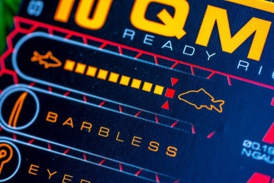 QM1 Bait Band Rigs 10cm/#14 - 0,19mm