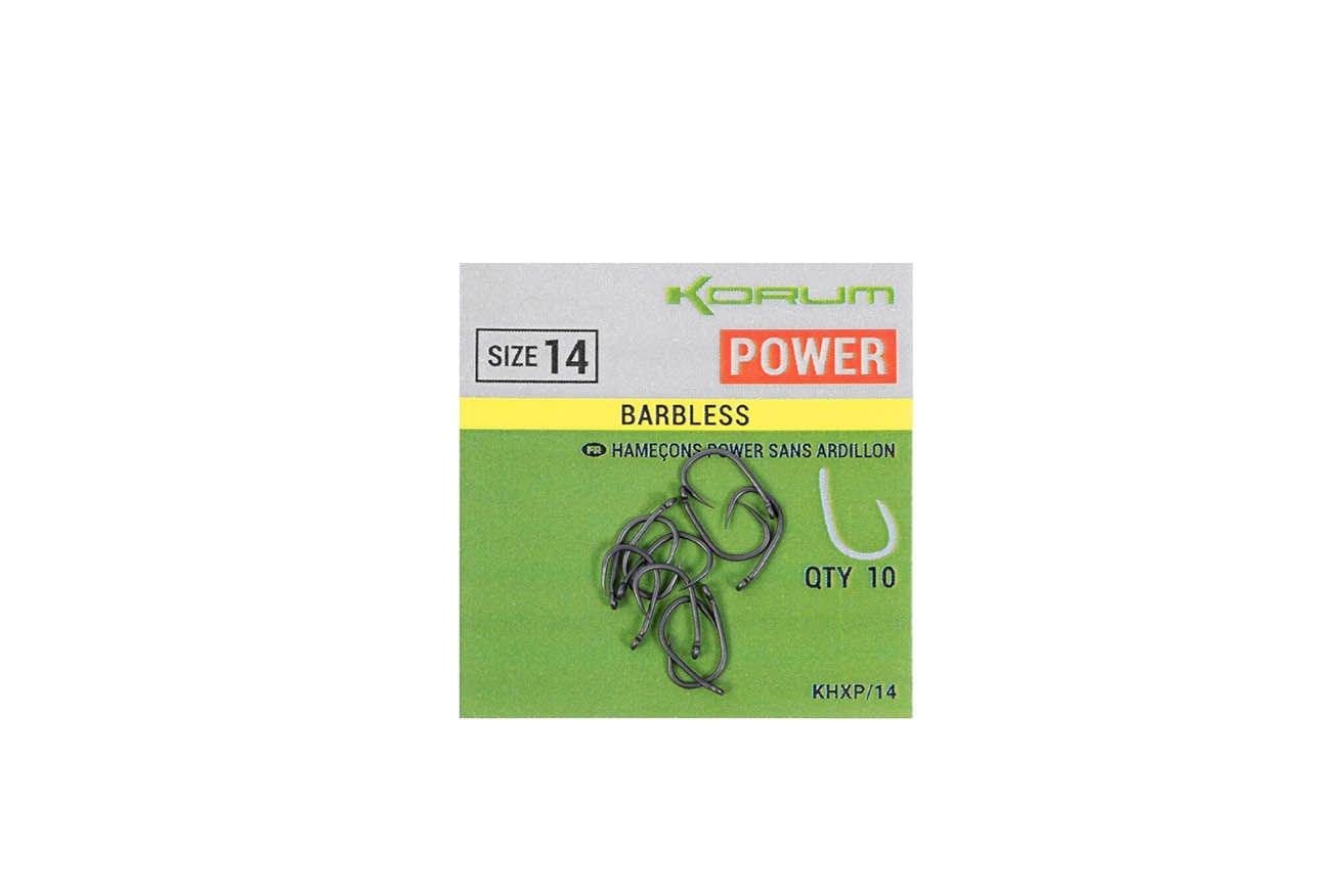 XPERT Power Barbless Haken