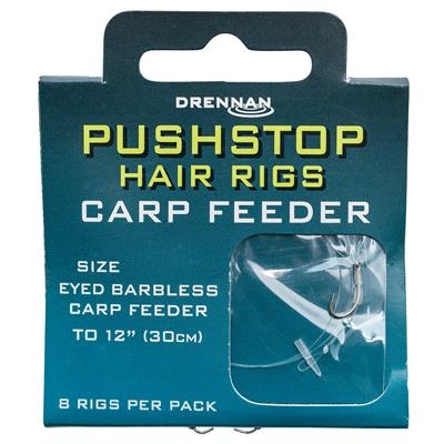 Push Stops Hair Rig Carp Feeder (Eyed Barbl. #10/0.23mm 8st.)