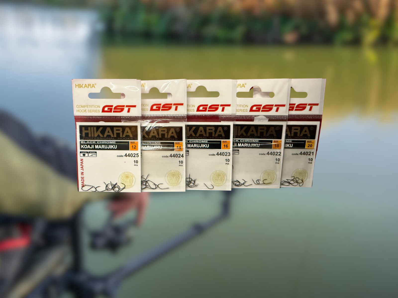 GST Hikara Koaji Marujiku (Black/Chrome #18 10st)