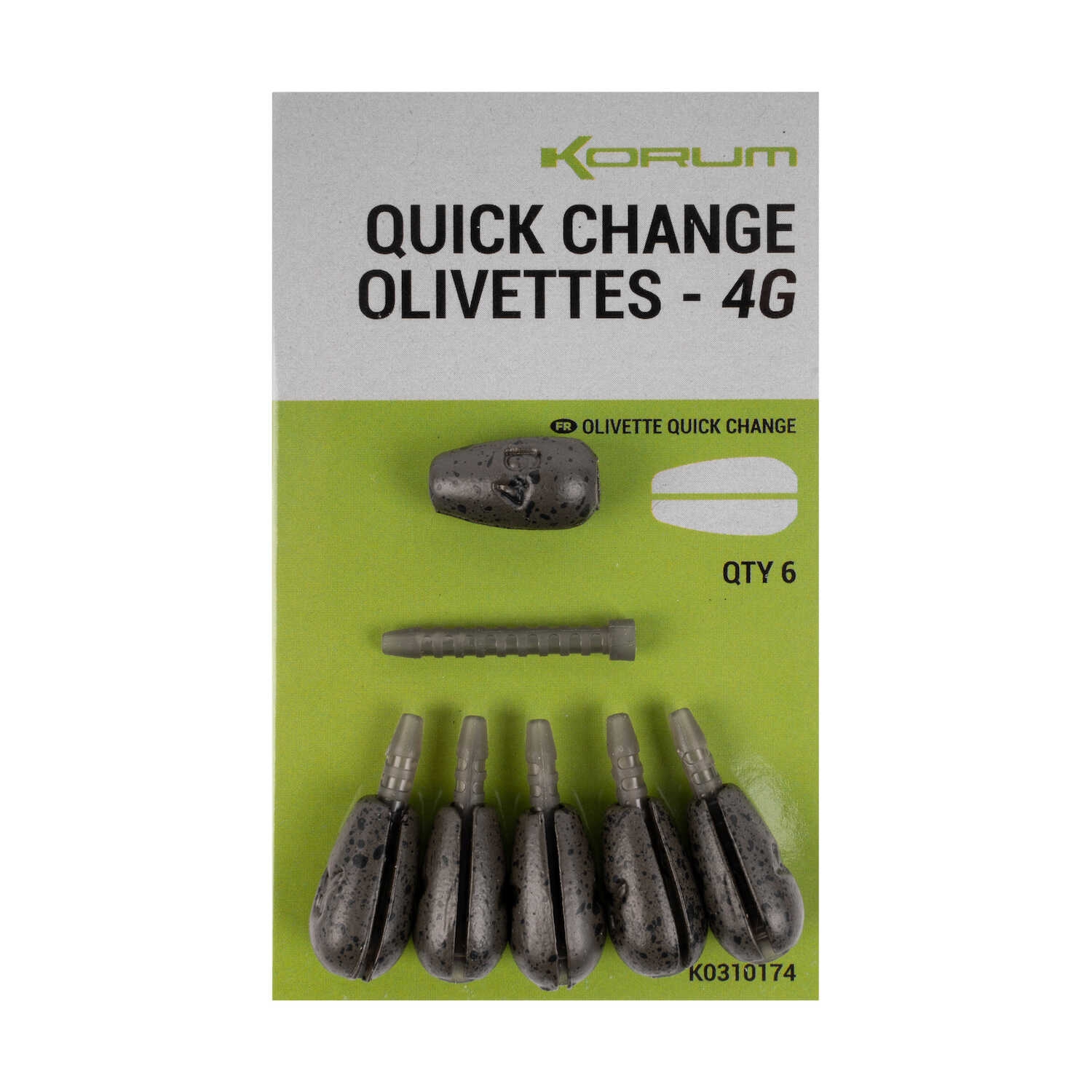 Quick Change Olivettes 4gr/6st