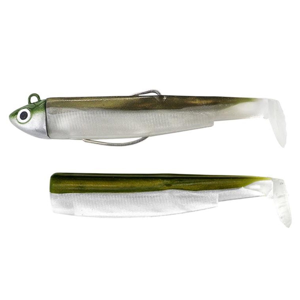 Black Minnow 120mm No 3 Combo Search 18gr Khaki