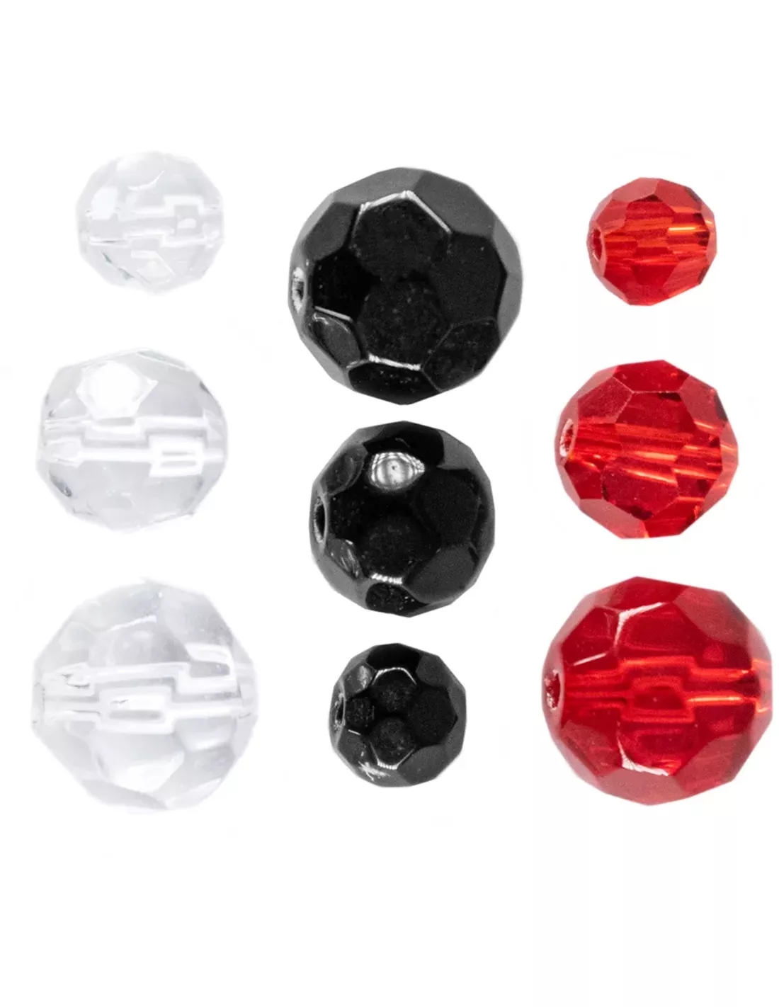 Glass Beads Rood 6mm