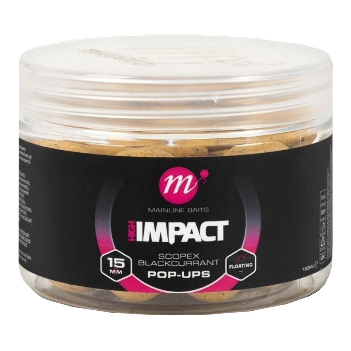 High Impact Scopex Blackcurrant 15mm Pop Up