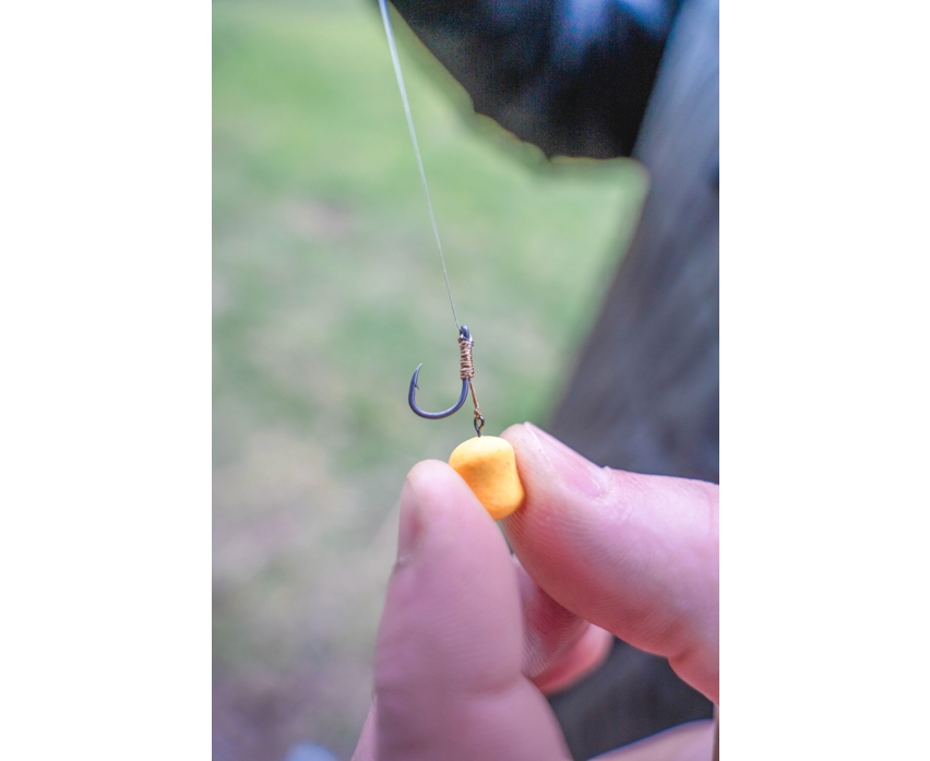 Bait Spike Hook Hairs Barbed #14