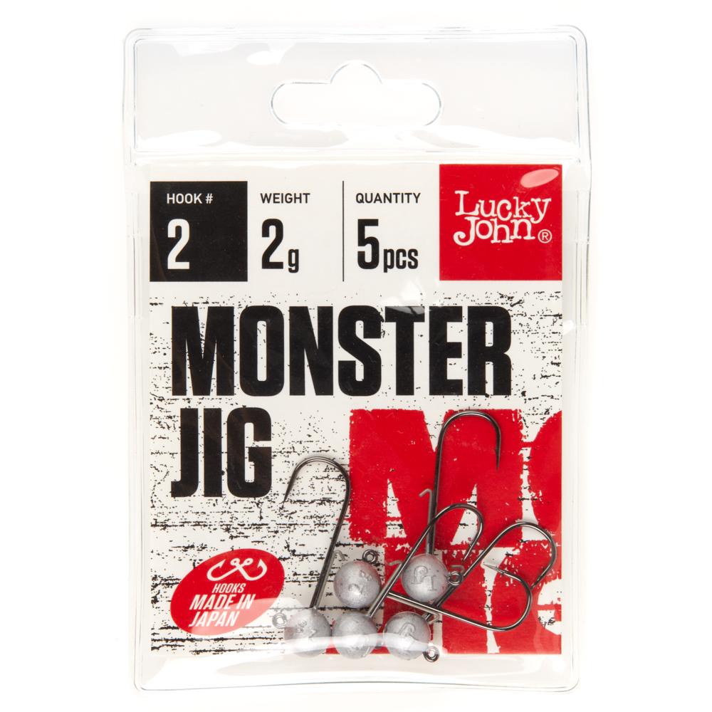 Monster Jig #2 - 2 gram - 5 stuks