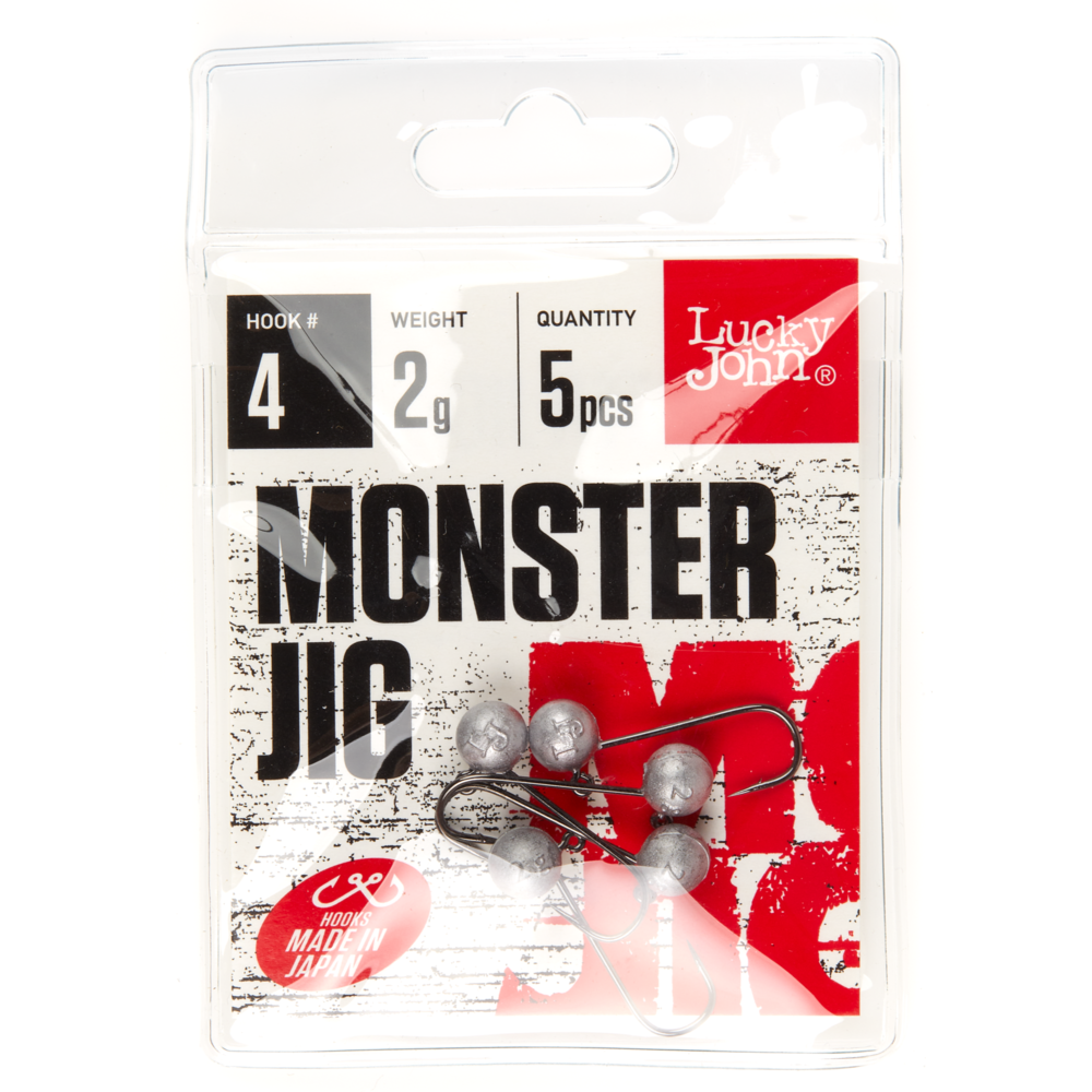 Monster Jig #4 - 2 gram - 5 stuks
