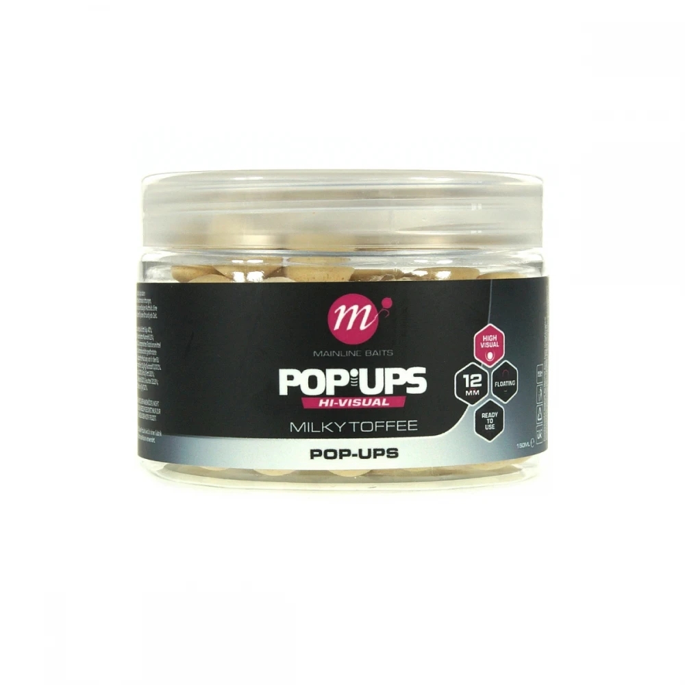 Hi-Visual Pop Ups Milky Toffee 12mm