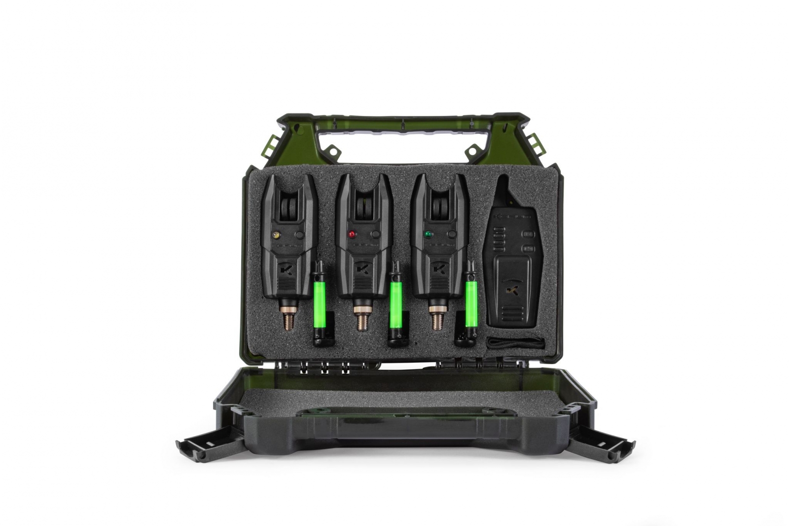 KBI/R 3-Rod Bite Alarm Presentation Set