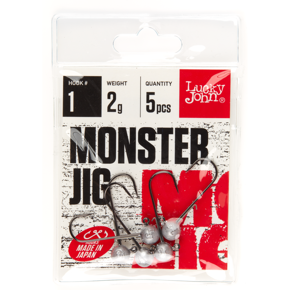 Monster jig #1 - 2 gram - 5 stuks