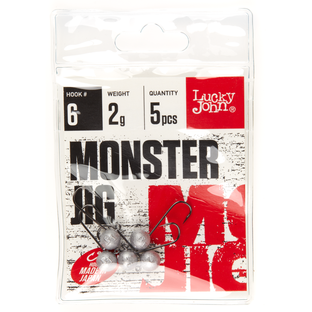 Monster Jig #6 - 2 gram - 5 stuks