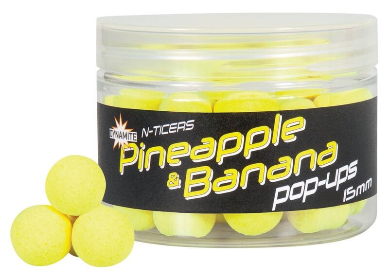 N-Ticers 15mm Pop-Ups Pineapple & Banana