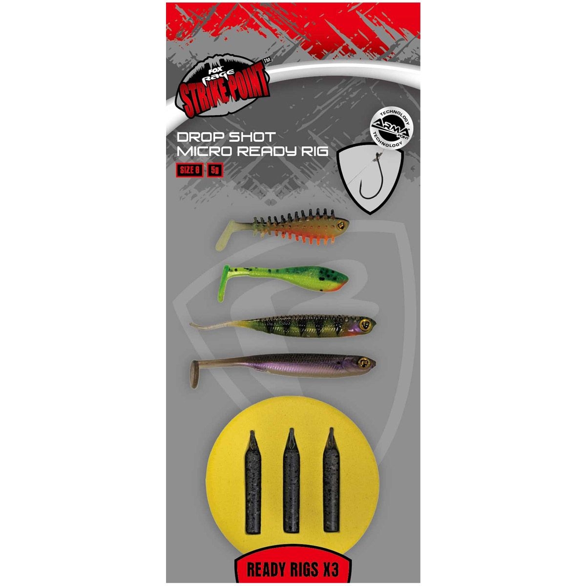 Drop Shot Micro Ready Rig Size 8