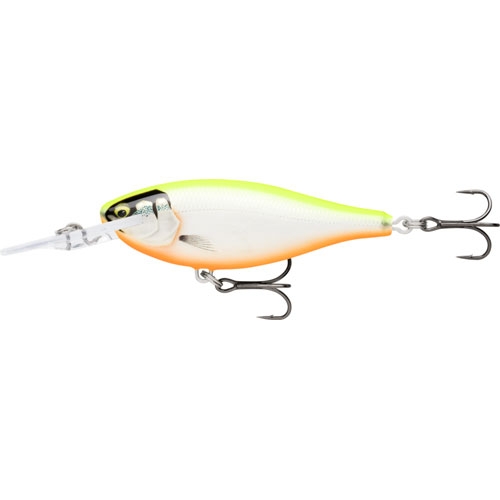 Shad Rap Elite 7.5cm Gilded Chartreuse Orange Belly