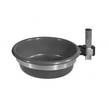 Rive aasbak met steun