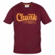 Chunk Burgundy Orange T-Shirt