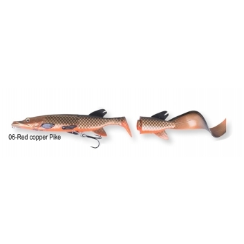 3D Hybrid Pike 17cm 45g SS 06-Red Copper Pike