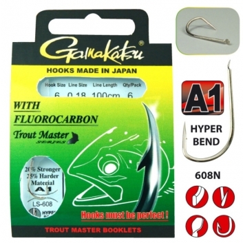 Trout Master Fluorocarbon LS-608