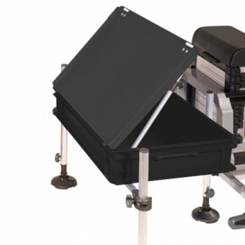 Zwarte Aasbox met 3 bev. Punten