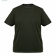 Green Black Brushed Cotton T-shirt
