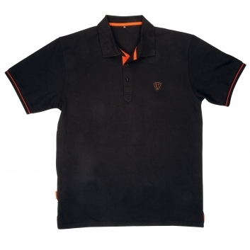 Vismania - Polo Shirt Black/Orange