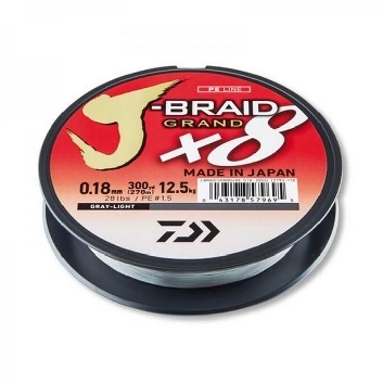 J-Braid Grand X8 Gray-Light
