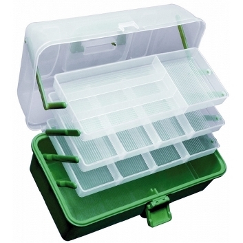 Viskoffer  Groen / Transparant