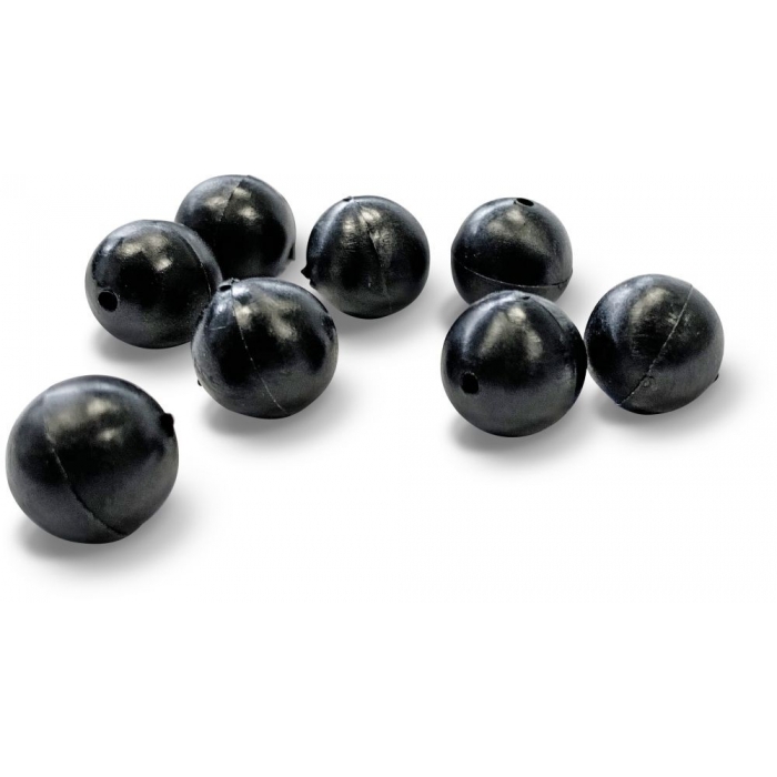 Mr Pike Stopper Beads Zwart ( 8 stuks)